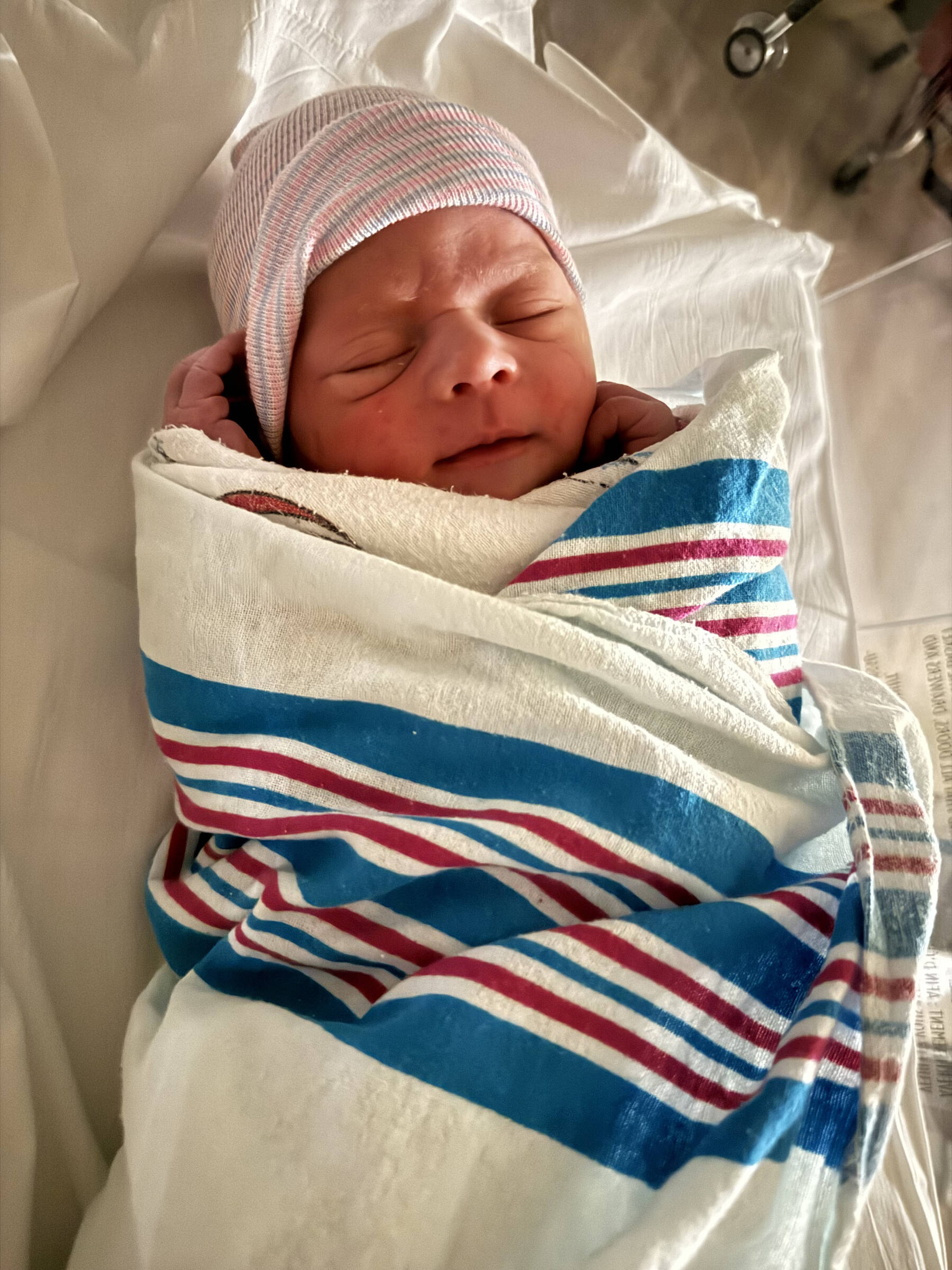 Adam Owen was born on Sept. 11, 2025, to Joanna and Chris Owen at South Peninsula Hospital in Homer, Alaska. Photo courtesy of Joanna Owen