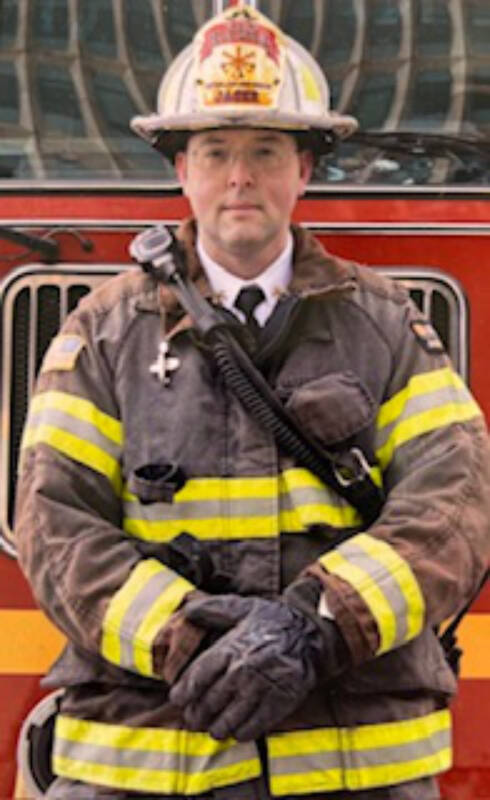 Daniel Jager is the new fire chief for the Homer Volunteer Fire Department as of Monday, Oct. 20, 2025. Photo provided by Daniel Jager