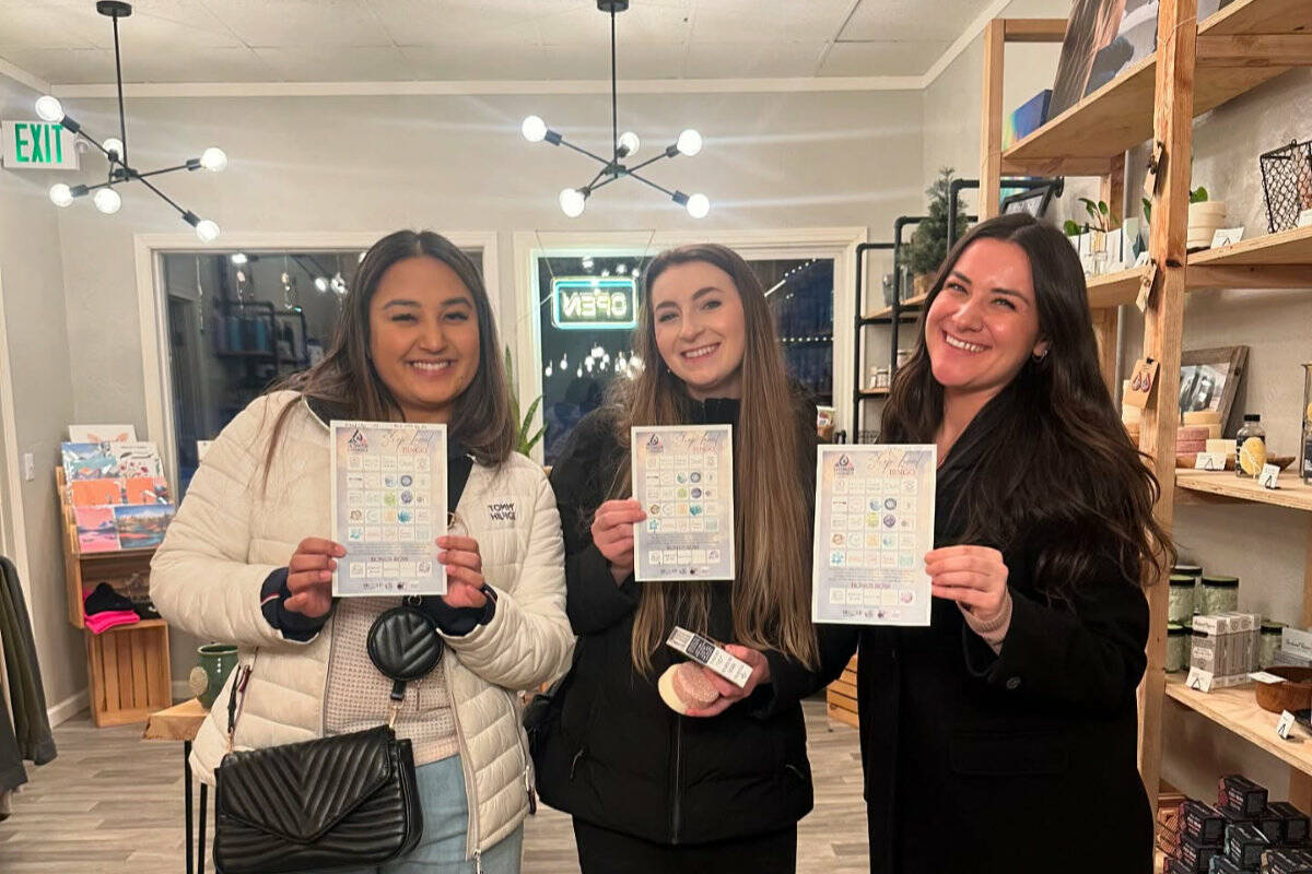 Participate in ‘Shop Local Bingo’ this holiday season – a community event designed to celebrate local shopping with a playful twist. Photo credit to Homer Chamber of Commerce.