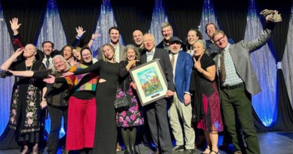 Recipients of the Alaska Travel Industry Association's 2025 Annual Industry Awards celebrate their awards at ATIA's annual convention in Anchorage, Alaska. Photo courtesy of the Alaska Travel Industry Association
