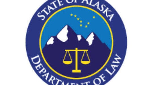 State of Alaska Department of Law logo. Photo courtesy of the State of Alaska Department of Law