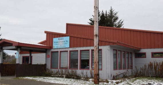 The Homer Senior Citizens, Inc., facility is photographed on Nov. 14, 2025, on Svedlund Street in Homer, Alaska. (Delcenia Cosman/Homer News)