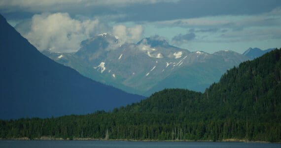 The U.S. Forest Service Porcupine Campground offers gorgeous views of the Kenai Mountains and Turnagain Arm, as seen here on July 20, 2020, near Hope, Alaska. (Photo by Michael Armstrong/Homer News)
