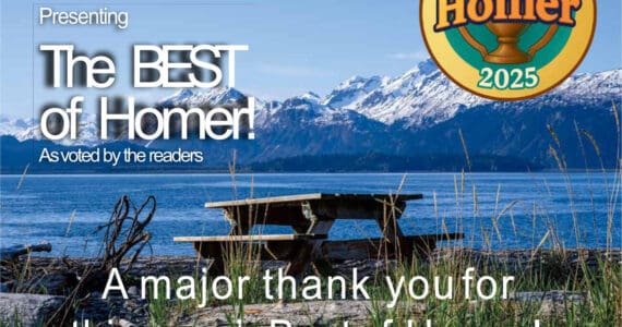 Results from the 2025 Best of Homer are printed in the Homer News on Dec. 4, 2025, in Homer, Alaska.