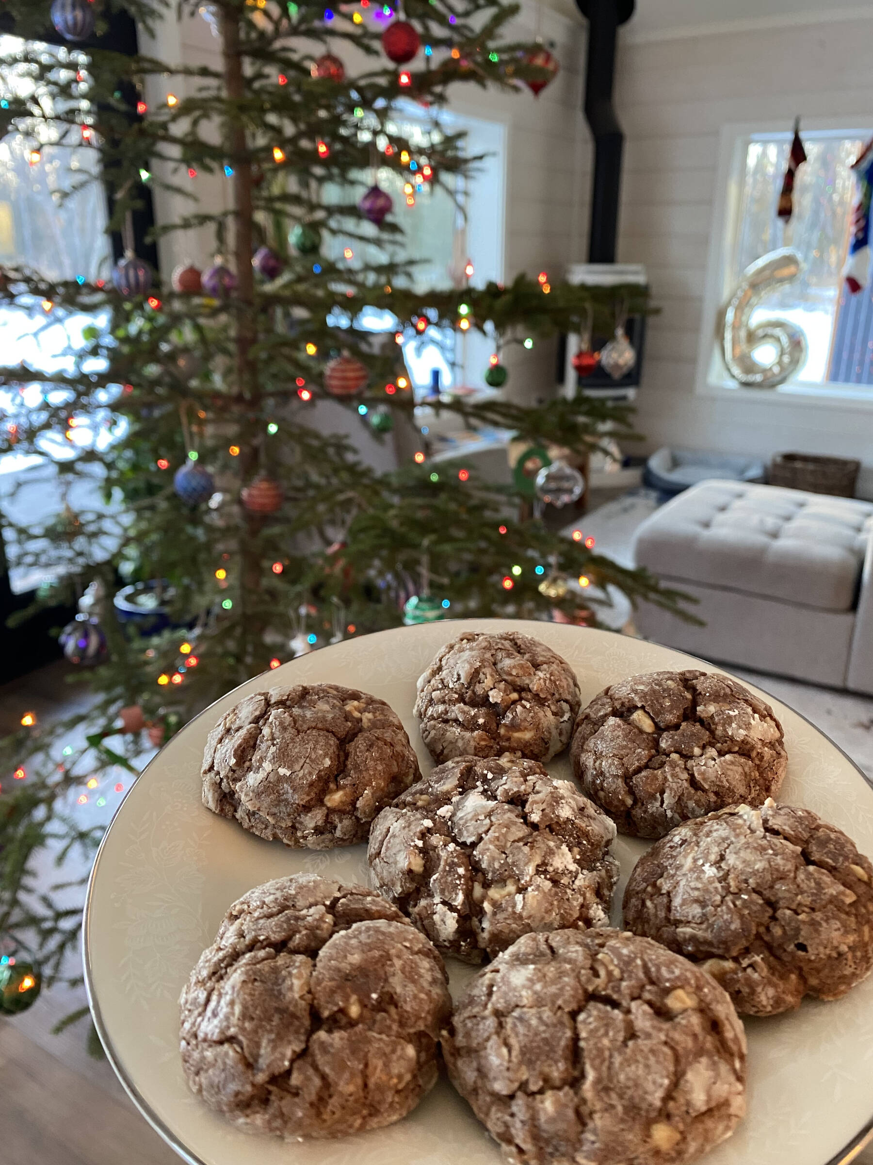 This recipe makes a boatload of soft and delicious cookies, perfect for sharing at Christmastime. (Photo by Tressa Dale/Peninsula Clarion)