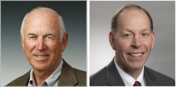 Jim Jansen and Joe Schiernhorn are co-chairs of the Keep Alaska Competitive Coalition. Photo courtesy of Keep Alaska Competitive