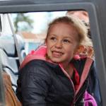<span class="neFMT neFMT_PhotoCredit">Photo by Megan Pacer/Homer News</span>                                Aubrey Johnson peers out of a LifeMed helicopter during a tour of the aircraft on Friday, May 11 at Chapman School in Anchor Point.