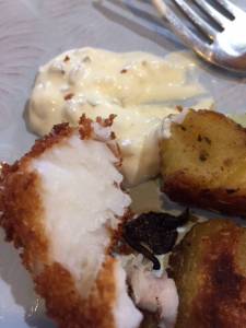 Stars align for rhubarb and halibut