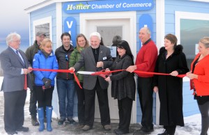 Chamber unveils Baycrest visitor kiosk