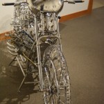 Prolific Homer sculptor tackles art bikes in new show