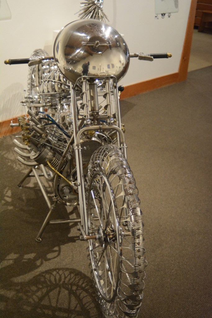 Prolific Homer sculptor tackles art bikes in new show