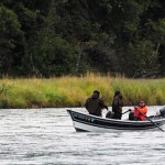 In this June 2016 photo, a guide rows clients on the Kasilof River near the confluence with Crooked Creek in Kasilof, Alaska. (Elizabeth Earl/Peninsula Clarion, file)