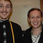 Dennis Martushoff poses for a photo with his mother, Luba Martushoff, after receiving an associate of arts degree at Kachemak Bay Campus commencement last Wednesday.