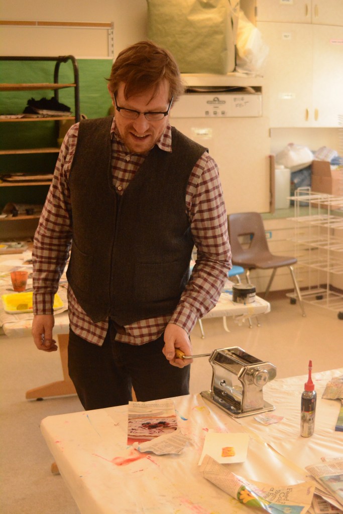 West Homer students show work down in artist residency