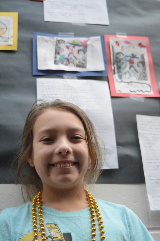 West Homer students show work down in artist residency