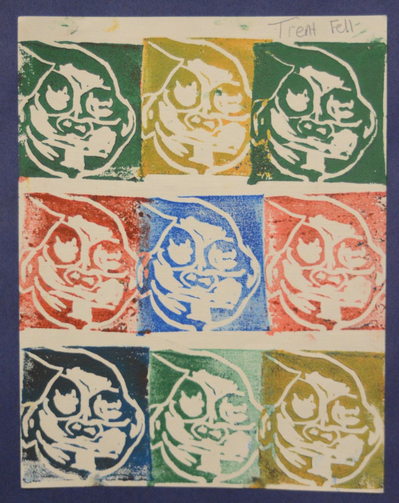 West Homer students show work down in artist residency