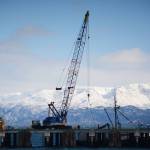 A boat is loaded at the Deep Water Dock on Tuesday afternoon at the Homer Harbor.