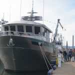 Visitors tour the King Island last Thursday at the Homer Harbor.