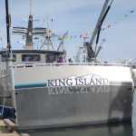 Visitors tour the King Island last Thursday at the Homer Harbor.