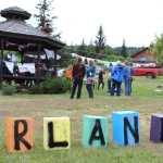A group of Homer residents and visitors gathered at the gazebo in WKFL Park on Pioneer Avenue to honor those who died in the June 12 Pulse nightclub shooting in Orlando, Fla.