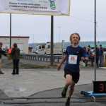 Jacob Davis, 16, finishes the Spit Run in second place on Saturday, June 25.