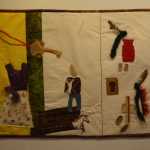 Karen Fogarty's "Story of a Key," a quilt inspired by "The Indian in the Cupboard," by
