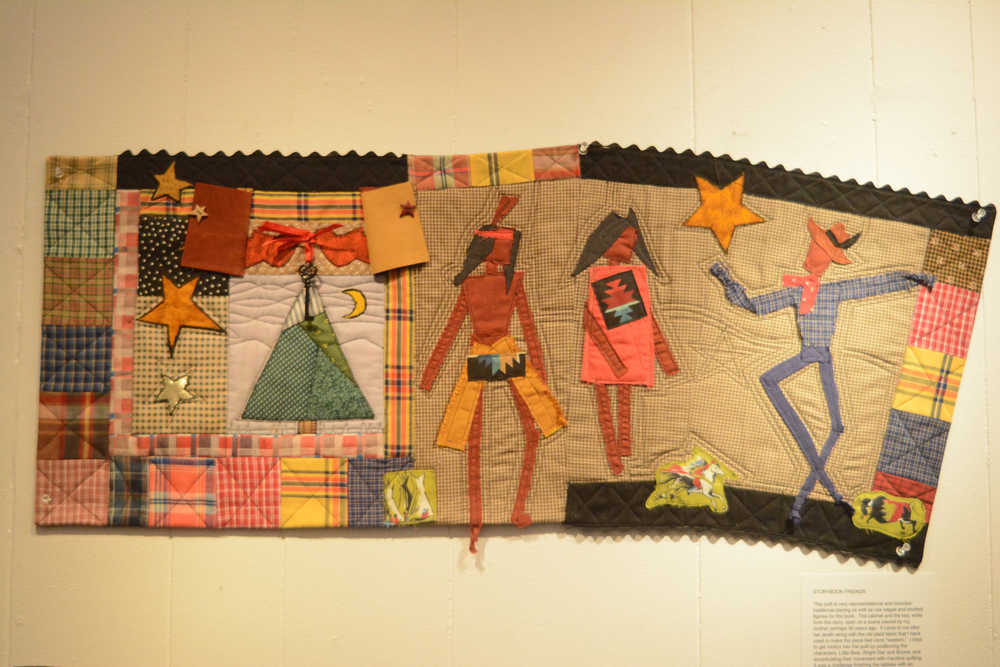 Marilyn Kay Johnson's "Storybook Friends," inspired by //'s "The Indian in the Cupboard."