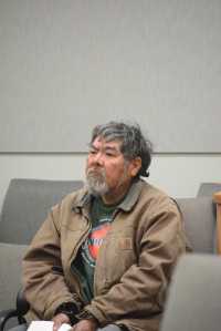 Lee John Henry attends his arraignment on first-degree murder in the Homer Courtroom. Homer Police on Sunday arrested Henry in the death of Mark Matthews, then 61, killed off the Poopdeck Trail on July 28, 2013.