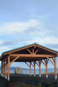 Fishing hole pavilion finished