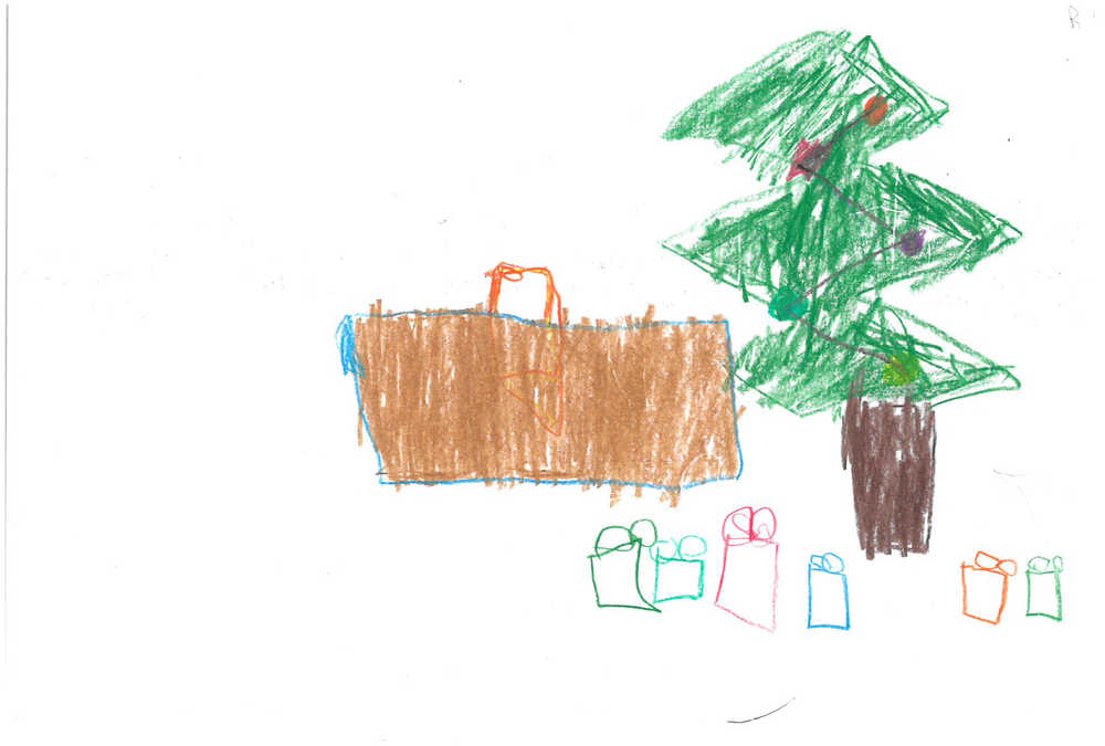 Rio Waltenbaugh: Dear Santa, will you come to my house? I would like a digging kit please.