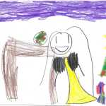 Grace Shover: Dear Santa, I want two dresses please. I will leave you cookies.