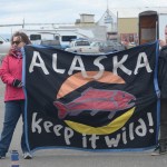 Protest targets military exercise