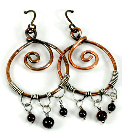 One of Dawn Horner’s jewelry pieces at the Art Shop Gallery.