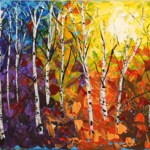 Christina Wilson’s “A Walk in the Woods.”-Photo provided