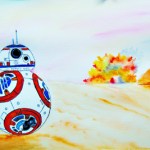 Work from the Science Fiction and Fantasy show at Ptarmigan Arts.