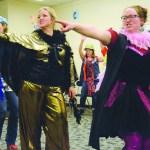 Maggie Goedeke, Britny Bradshaw and Hannah Heimbuch