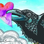Amanda Brannon’s raven shows her whimsical approach to Alaska wildlife.-Image provided