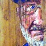 Caryl Christy’s “Tribute to Toby” shows another artist’s perspective on R.W. “Toby” Tyler.-Photo by Michael Armstrong, Homer News