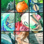 Gearing Up for Spring is a collaborative watercolor piece created by members of the Kachemak Bay Watercolor Society and will be shown at the Fireweed Gallery's First Friday exhibit on May 6 from 5-7 p.m.