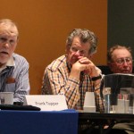 Frank Tupper, the former head of the Kachemak Bay Defense Fund, spoke at the May 25 discussed how the group created a strong alliance with coastal communitites and cultivated a healthy relationship with national media to beat the oil companies who wanted to drill in the Homer area. -Photo by Anna Frost, Homer News