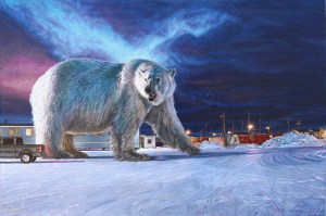 Paintings by Austin Parkhill are on display at the Homer Council on the Arts