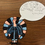 Evany Baker's turkey doesn't know where all the turkeys went. As far as he's concerned, he's just a man dressed up for a Thanksgiving date with his girlfriend.