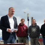 Sullivan faces SRO crowd at harbor