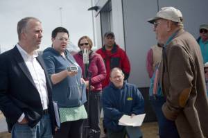 Sullivan faces SRO crowd at harbor