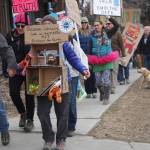 Hundreds march for science