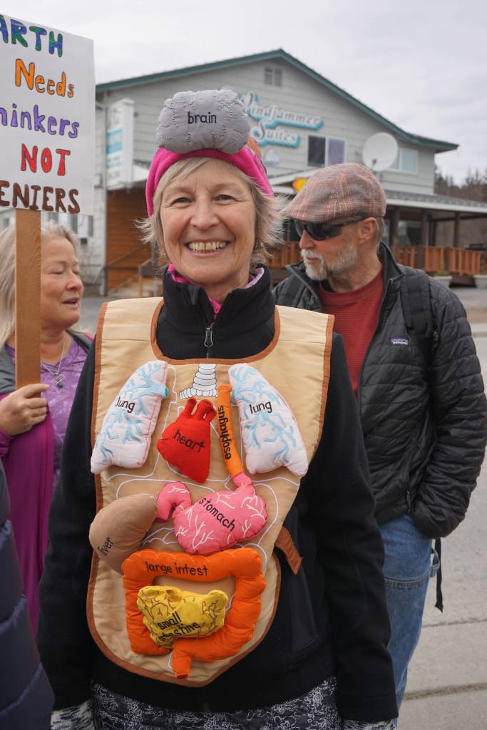 Hundreds march for science
