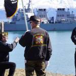 Homer gives huge welcome to USS Hopper