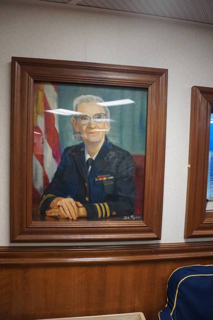 Homer gives huge welcome to USS Hopper