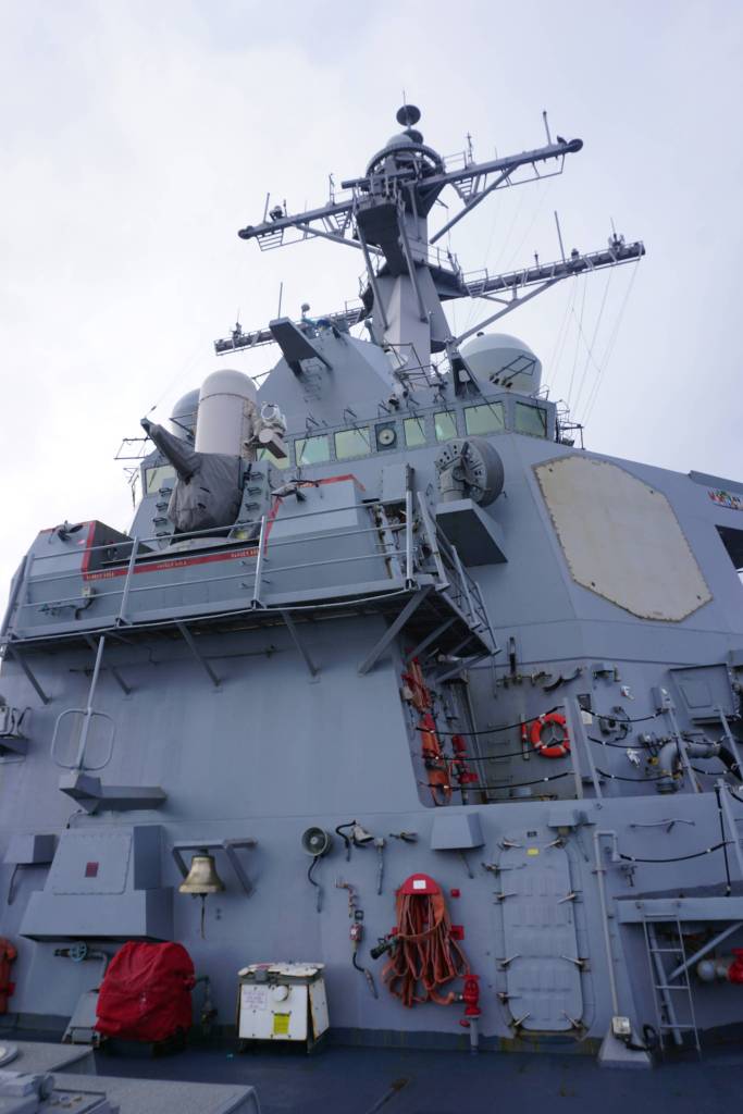 Homer gives huge welcome to USS Hopper