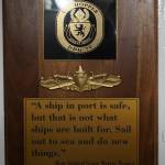 Homer gives huge welcome to USS Hopper